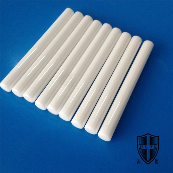 95% 96% 99% Alumina Zirconia Ceramic Rod Plunger Shaft